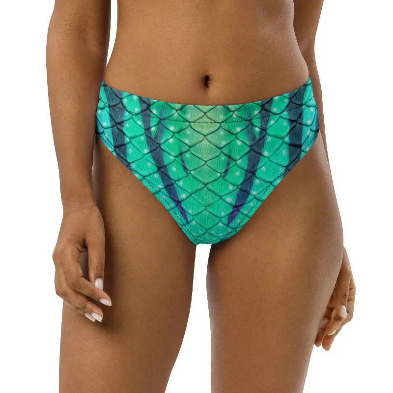 High - waisted bikini for a retro and tummy - flattering lookWay of Water Recycled High-Waisted Bikini Bottom