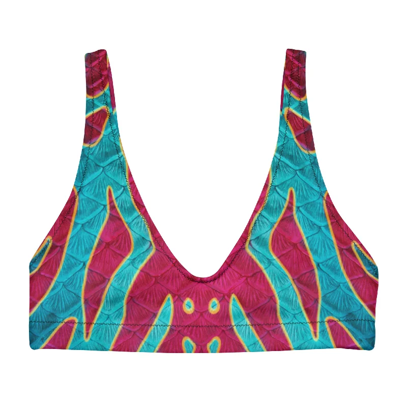 Sports bikini for high - intensity water activities like surfingThe Alchemist Recycled Padded Bikini Top