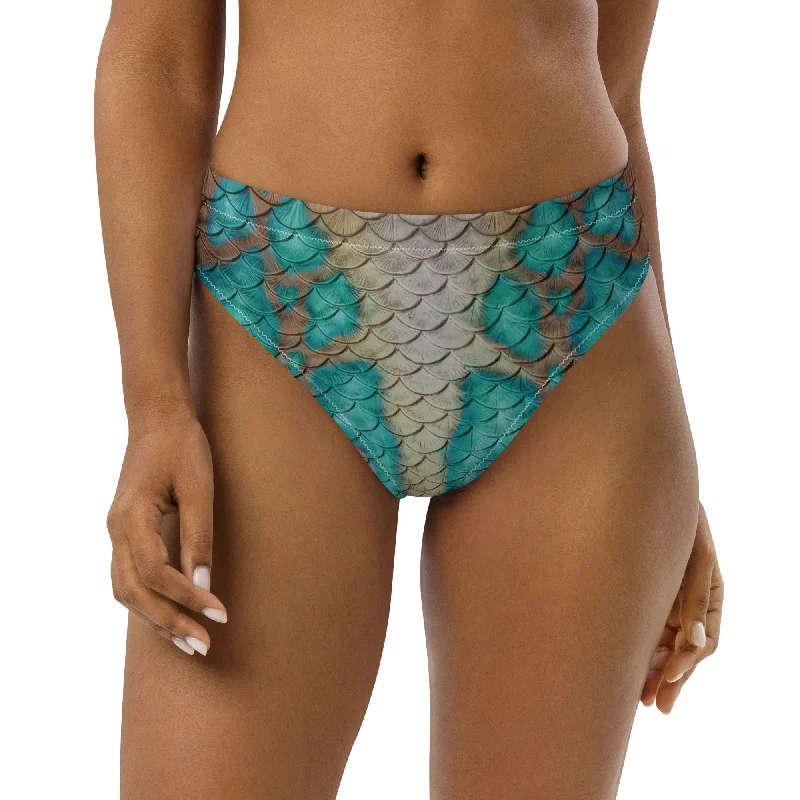 Maternity bikini for expecting mothers to enjoy the beach comfortablyQueen Conch Recycled High-Waisted Bikini Bottom