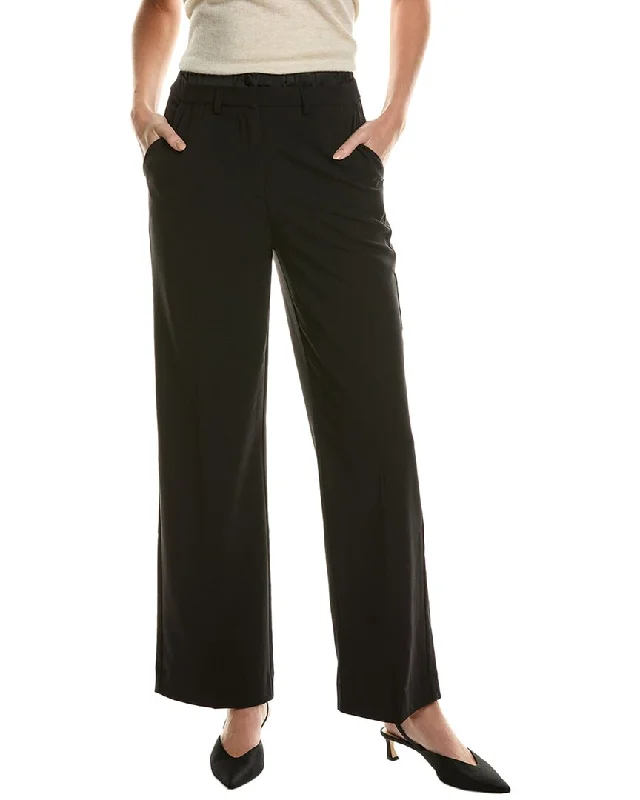 Ellen Tracy Pull-On Straight Leg Pant