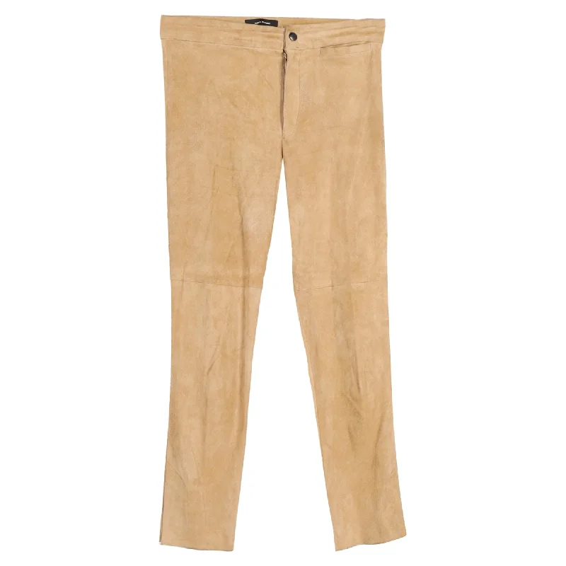 Isabel Marant Trousers in Beige Canvas