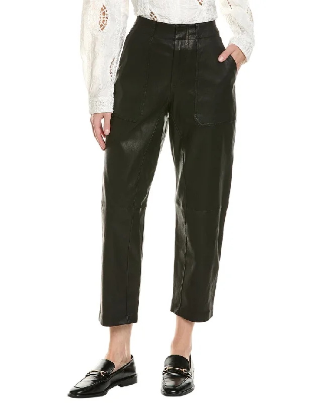 rag & bone Leyton Leather Workwear Pant