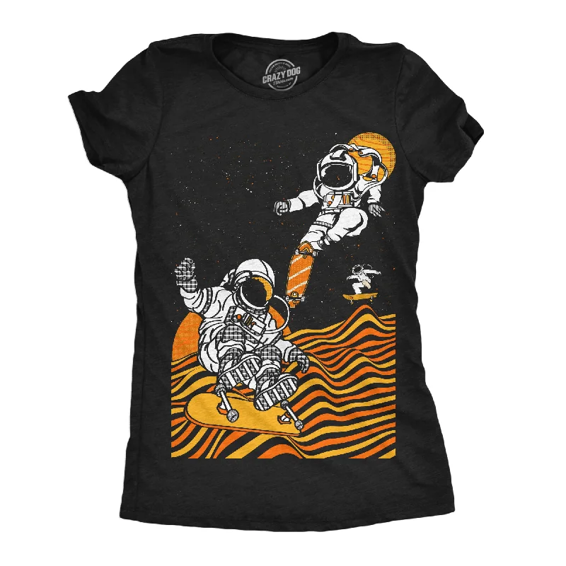 Graphic Print Women T Shirt for a Trendy StatementAstro Skate Park Women's T Shirt