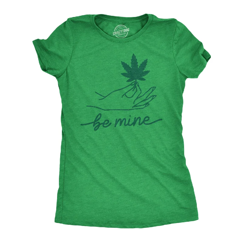 Striped Women T Shirt in a Classic PatternBe Mine Weed Women's T Shirt