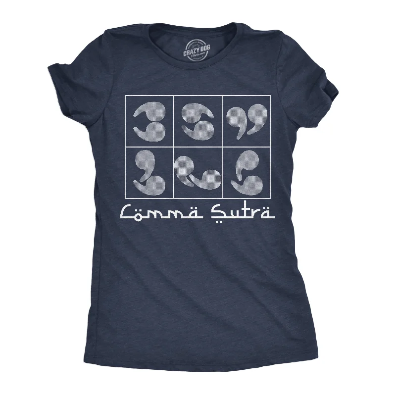 Graphic Print Women T Shirt for a Trendy StatementComma Sutra Women's T Shirt