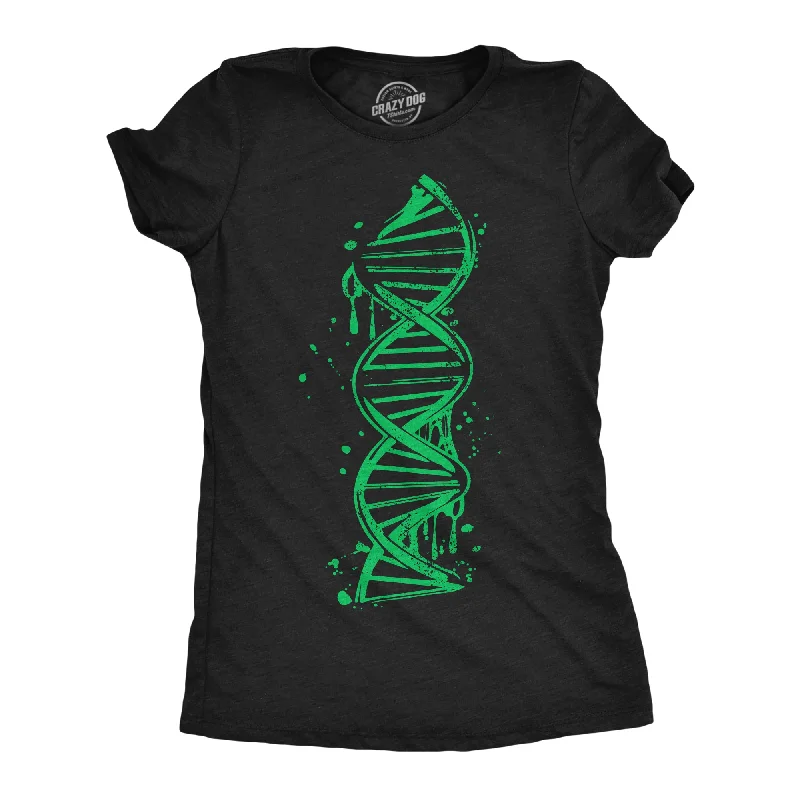 Sheer Women T Shirt for a Stylish and Alluring LookDrippy DNA Women's T Shirt