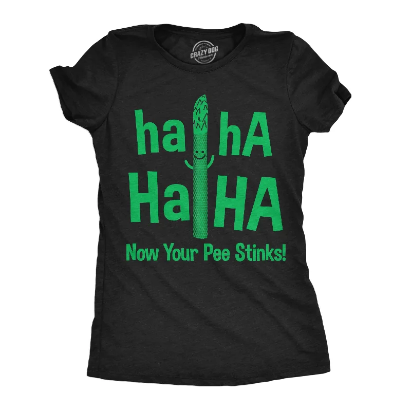 Puff Sleeve Women T Shirt for a Fashion - Forward LookHaha Haha Now Your Pee Stinks Women's T Shirt