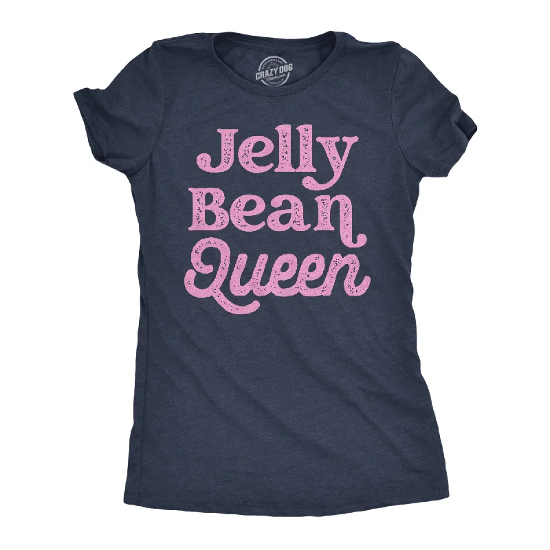 Organic Cotton Women T Shirt for Eco - Conscious WearersJelly Bean Queen Women's T Shirt