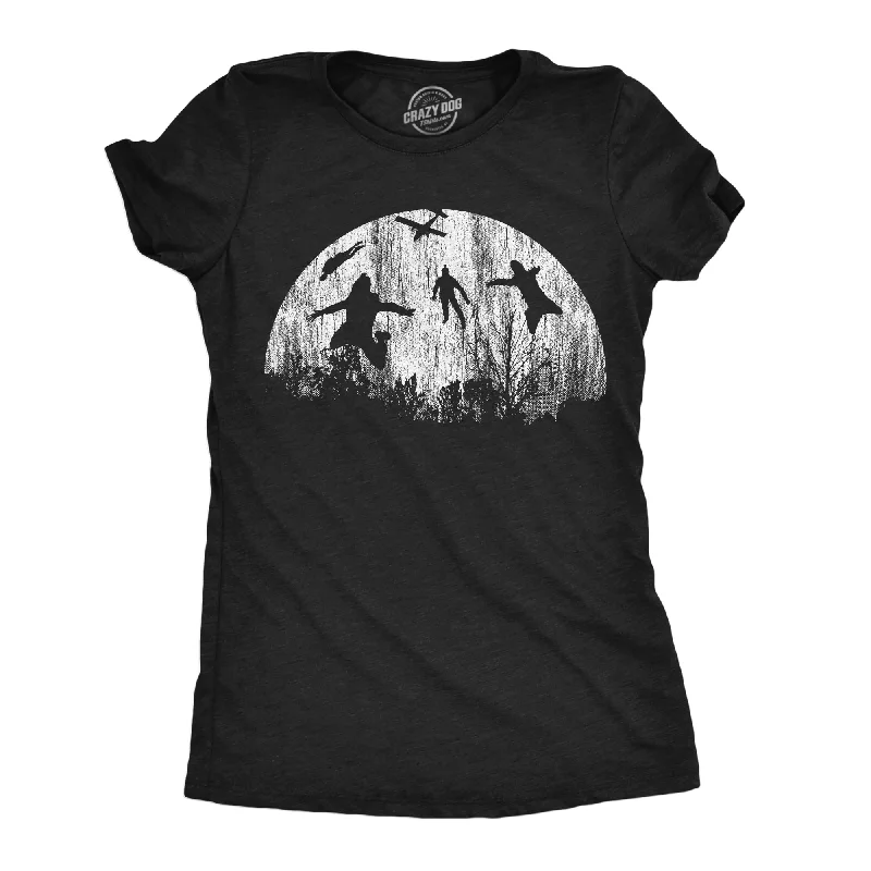 Moisture - Wicking Women T Shirt for Active LifestylesMoon Skydivers Women's T Shirt