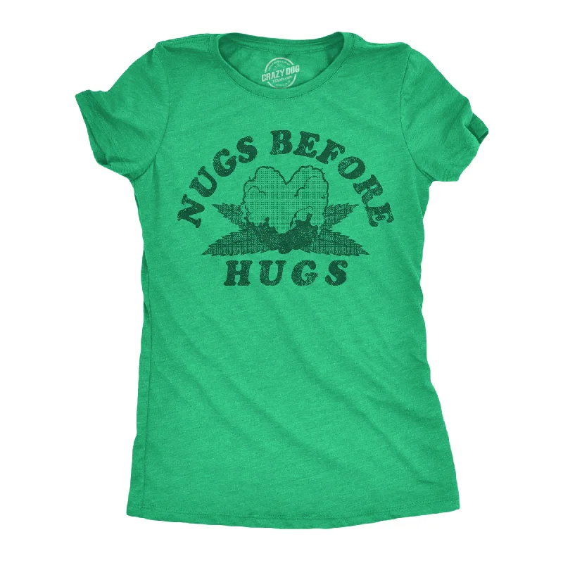 Sleeveless Women T Shirt for Summer ComfortNugs Before Hugs Women's T Shirt