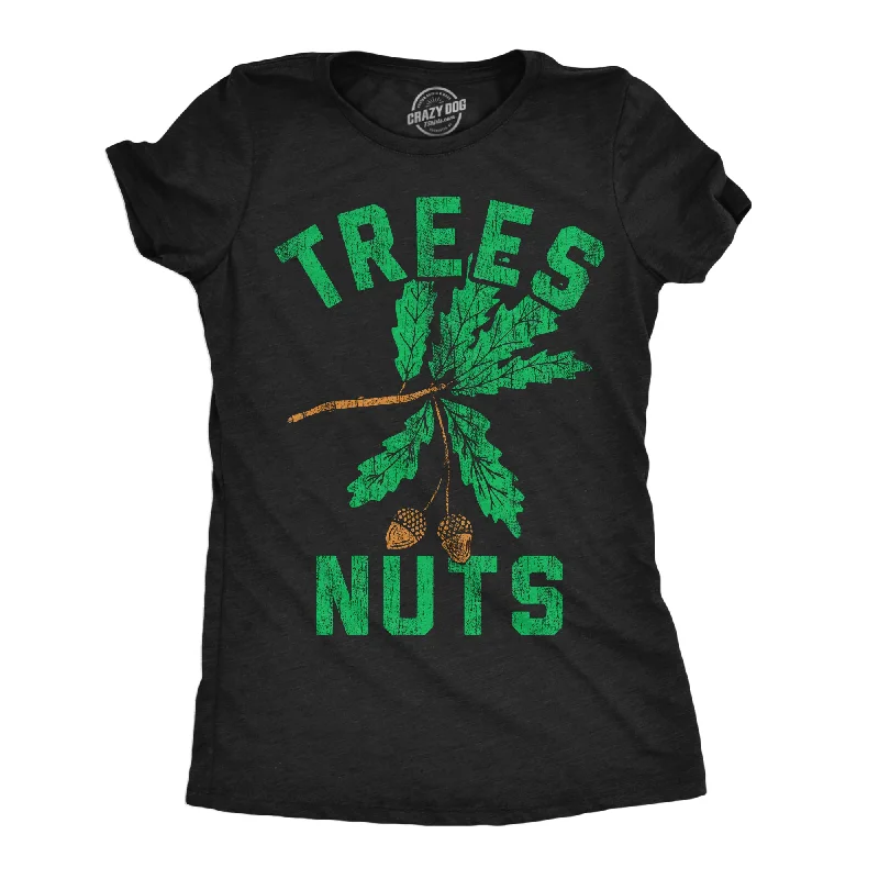 Pocketed Women T Shirt for Added FunctionalityTrees Nuts Women's T Shirt