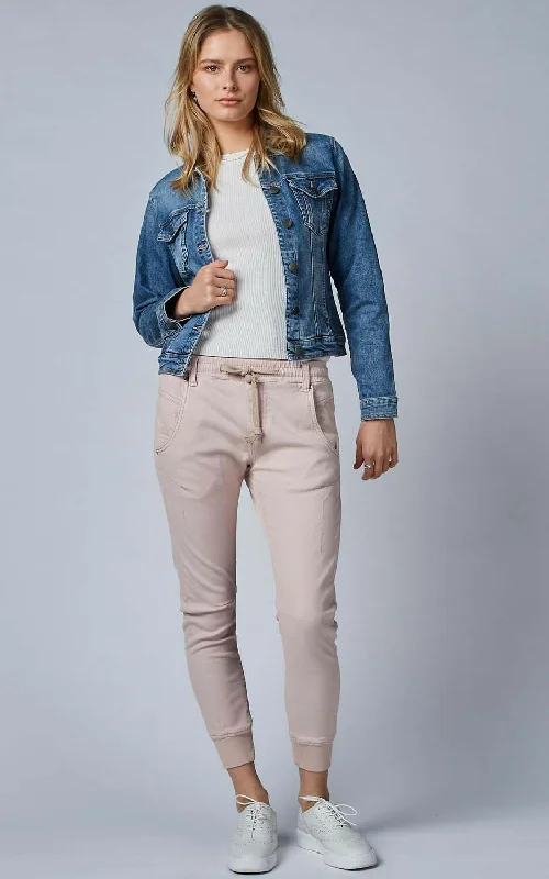 Acid - wash women jeans with a retro finishActive Rose Dust Jeans