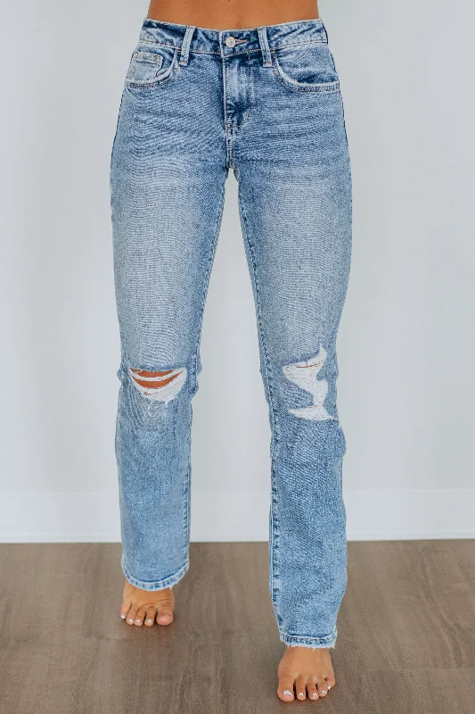 Acid - wash women jeans with a retro finishAlfie Vervet Jeans