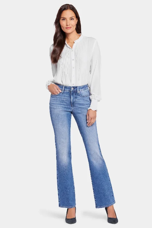 Embroidered women jeans with intricate patternsBlake Slim Flared Jeans - Stunning