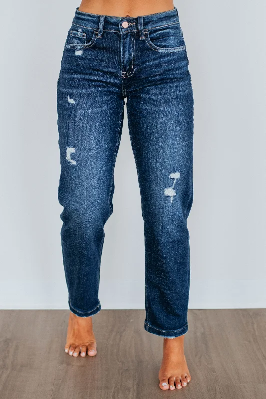 Bootcut women jeans to complement various shoe stylesCrew Flying Monkey Jeans