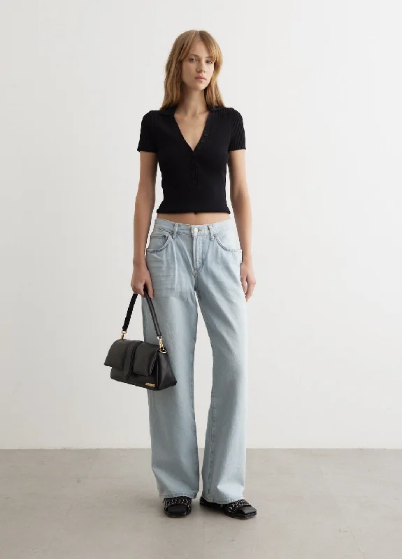 High - rise flare women jeans for a 70s - inspired lookFusion Jeans