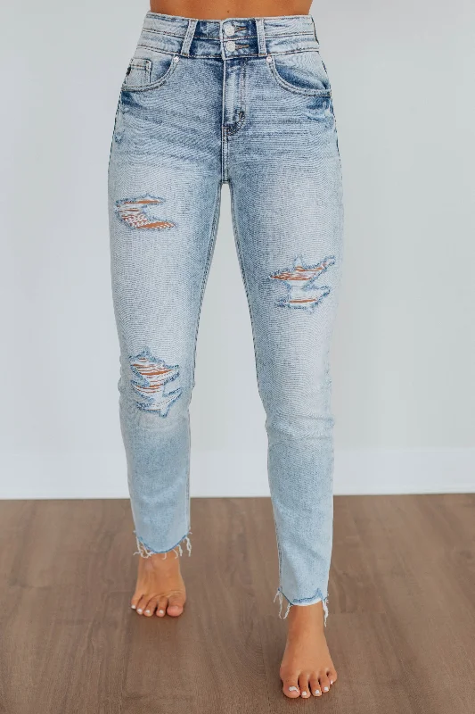 High - waisted women jeans for a flattering silhouetteJagger KanCan Jeans - Vintage Light Wash