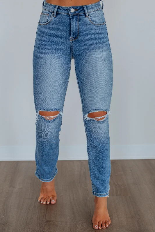 Wide - leg women jeans for a modern and relaxed vibeLane Risen Jeans