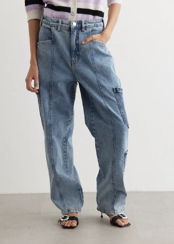 High - rise flare women jeans for a 70s - inspired lookNachi Jeans