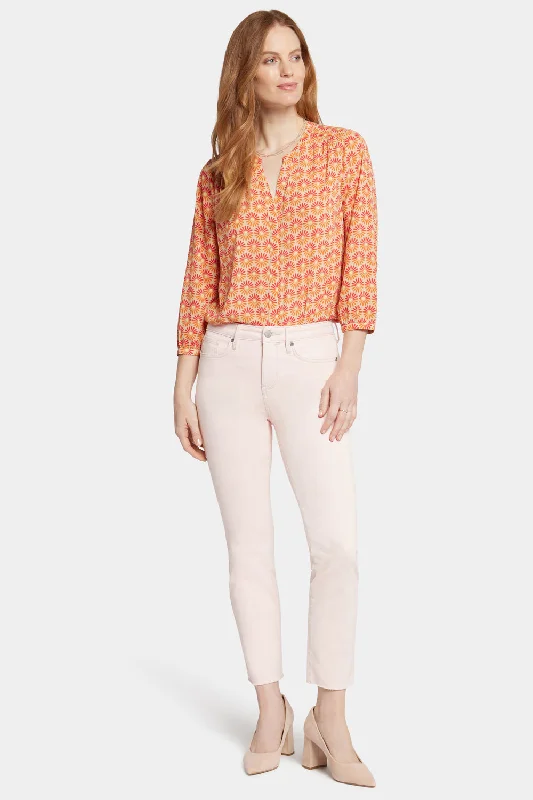 Straight - leg women jeans with a classic and timeless appealSheri Slim Ankle Jeans - Carnation