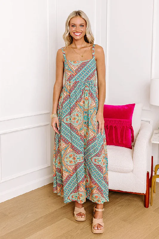 Printed Abstract Women Dress for a Modern and Artistic AppealAdventurer Like You Maxi