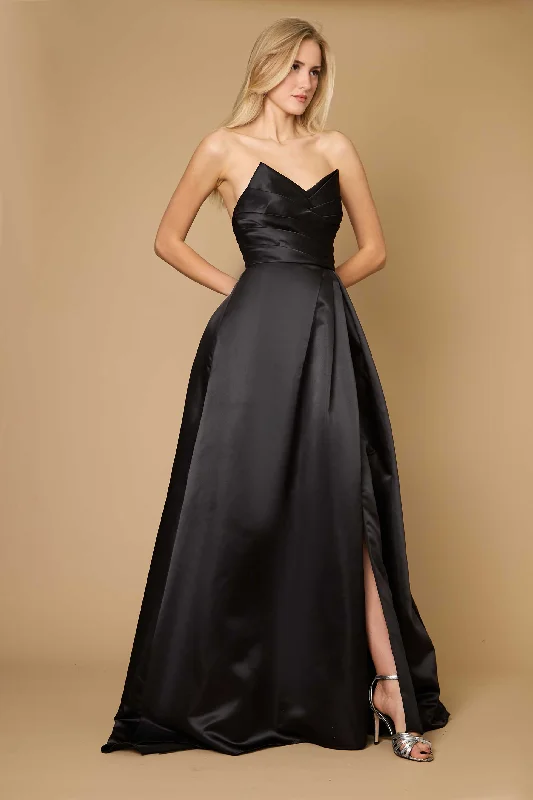 Sheath Women Dress with a Tailored Fit for a Professional LookDylan & Davids Long Black Formal Ball Gown Party Dress