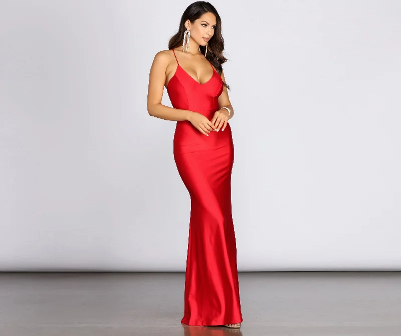 Wrap - Style Women Dress with Adjustable Fit for All Body TypesJacelyn Mermaid Dress