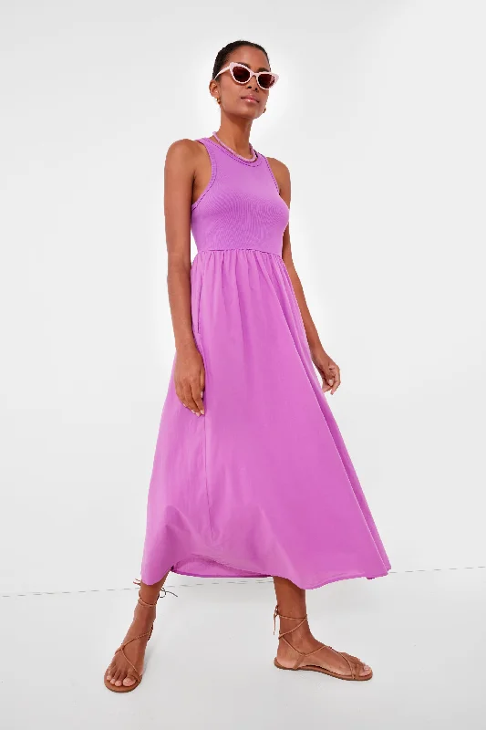 Off - the - Shoulder Women Dress for a Romantic and Feminine LookPurple Orchid Flynn Dress