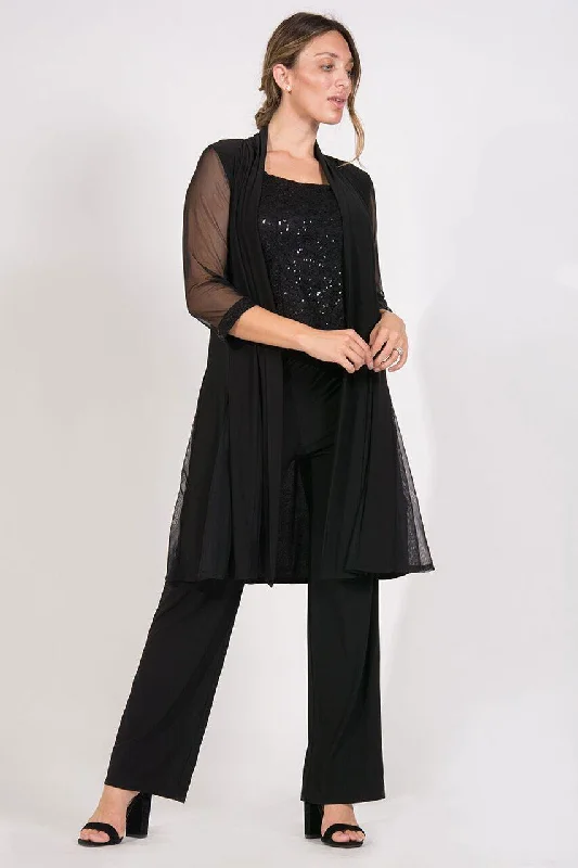 Strapless Women Dress with a Built - in Bra for Comfort and SupportR&M Richards 1549 Mother Of The Bride Pant Suit