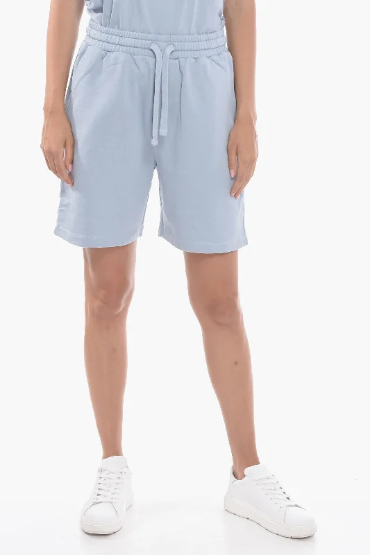 Cuffed Women Shorts for a Laid - Back and Trendy LookNanushka Jersey DOXXI Shorts with Elastic Waistband