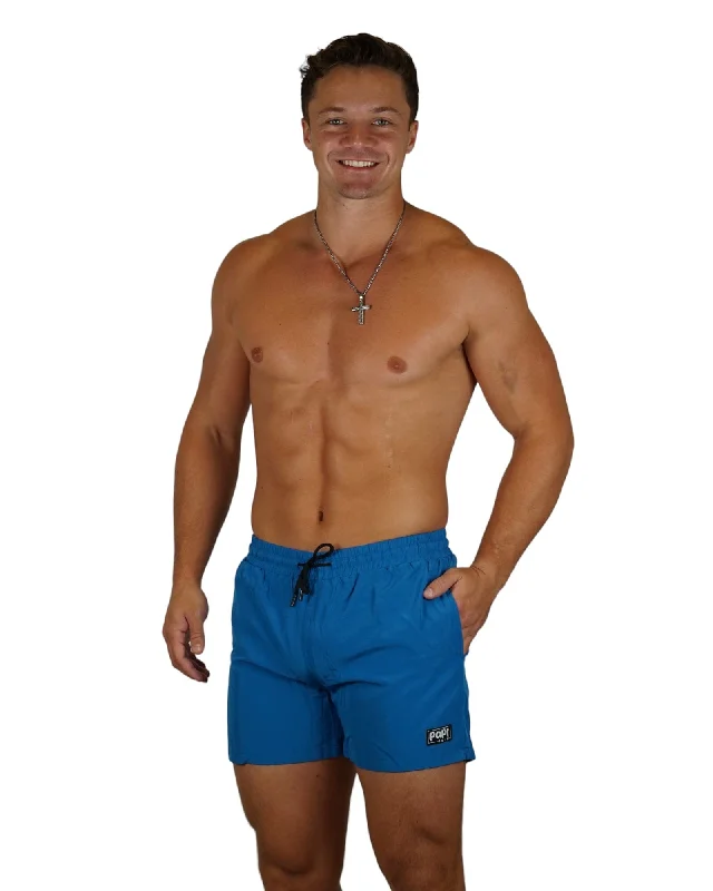 High - performance bikini with quick - drying fabric for active swimmersPAPI MEN TRUNKS 5.5" & 7.5" STRETCH-BLUE