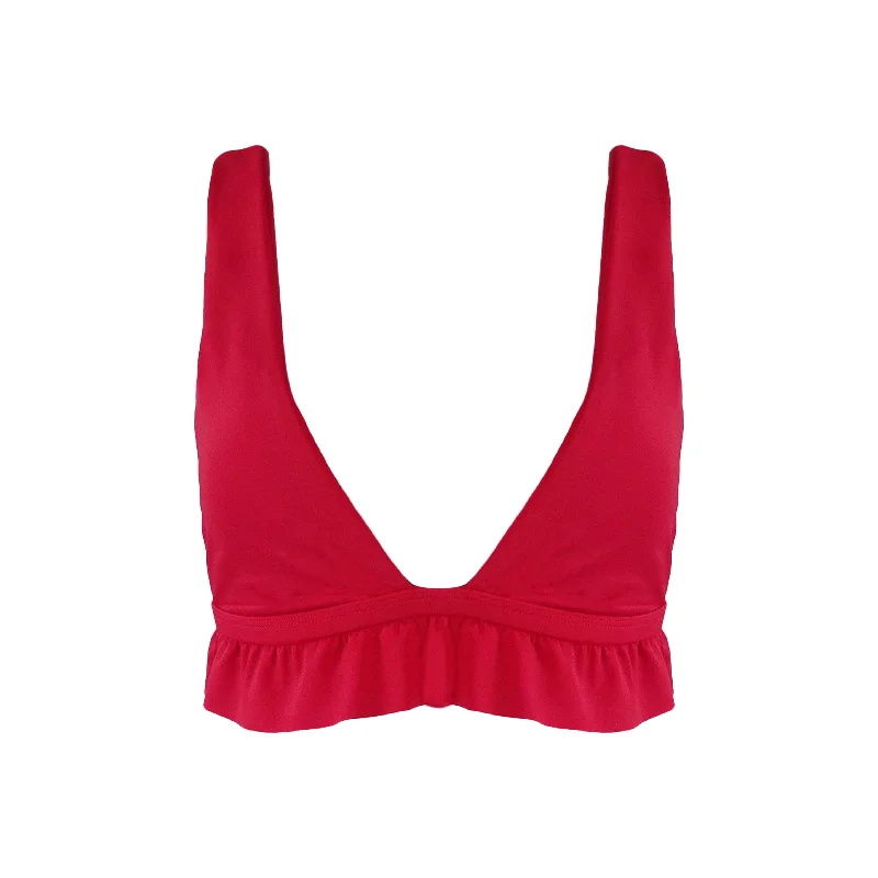 Push - up bikini top to enhance the bust for a confident beach appearancePositano Top