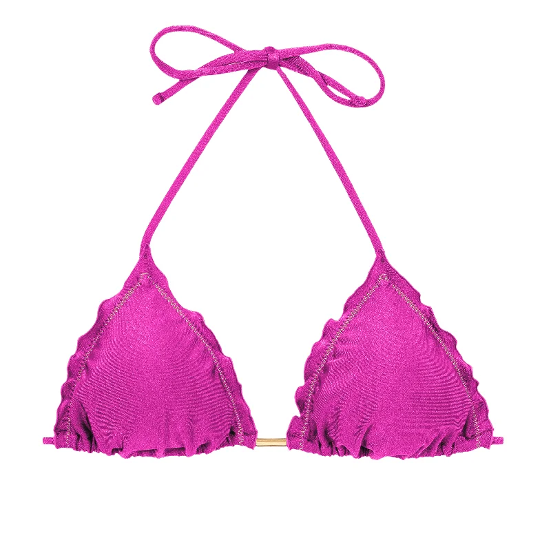 Tropical - themed bikini for a vacation - ready beach outfitT202 - FruFru Triangle